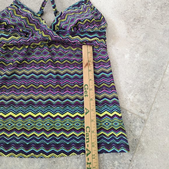 Athleta Twist Tankini Top 34B/CT and Bottoms - Swimsuit - Picture 9 of 14